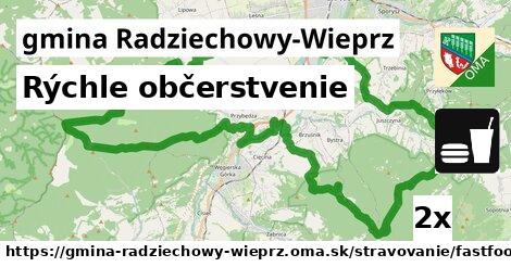 Rýchle občerstvenie, gmina Radziechowy-Wieprz
