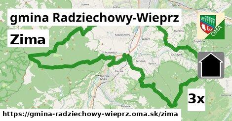 zima v gmina Radziechowy-Wieprz