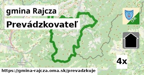 prevádzkovateľ v gmina Rajcza