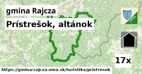 Prístrešok, altánok, gmina Rajcza