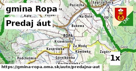 Predaj áut, gmina Ropa