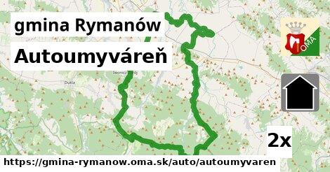 Autoumyváreň, gmina Rymanów