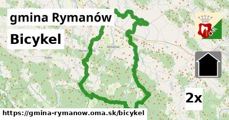 bicykel v gmina Rymanów