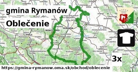 Oblečenie, gmina Rymanów