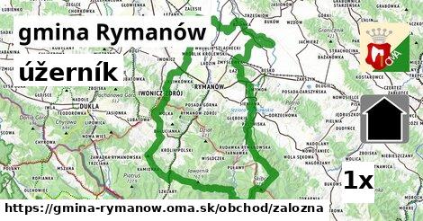 úžerník, gmina Rymanów