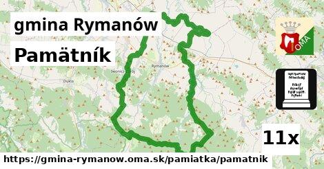 Pamätník, gmina Rymanów