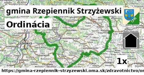 Ordinácia, gmina Rzepiennik Strzyżewski