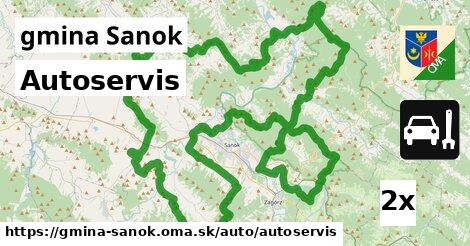 Autoservis, gmina Sanok