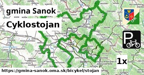 cyklostojan v gmina Sanok