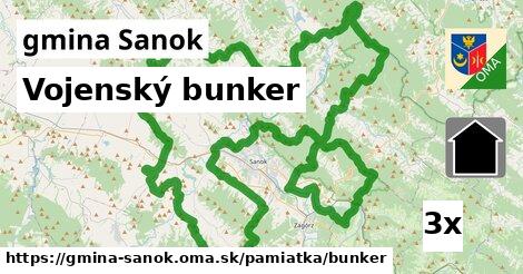 Vojenský bunker, gmina Sanok