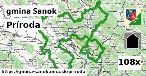 príroda v gmina Sanok