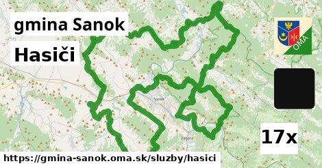 hasiči v gmina Sanok