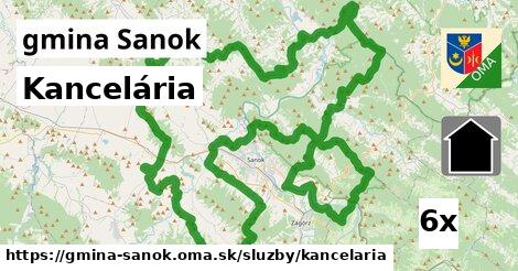 Kancelária, gmina Sanok