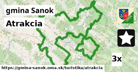 Atrakcia, gmina Sanok