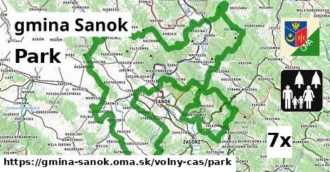 Park, gmina Sanok