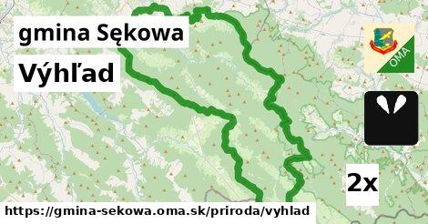 Výhľad, gmina Sękowa