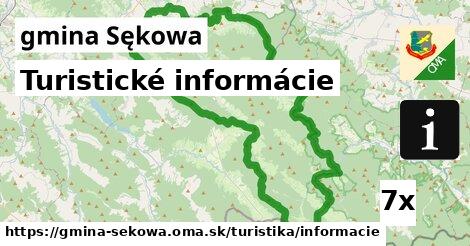 Turistické informácie, gmina Sękowa