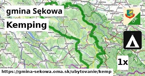 Kemping, gmina Sękowa