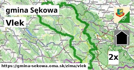 vlek v gmina Sękowa