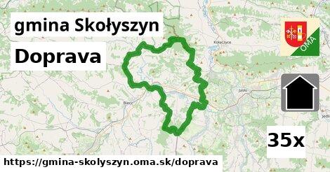 doprava v gmina Skołyszyn