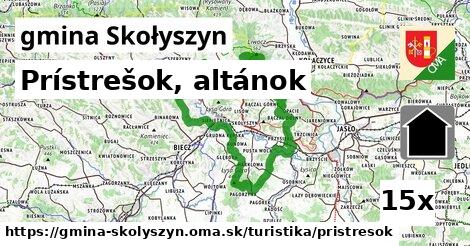 Prístrešok, altánok, gmina Skołyszyn