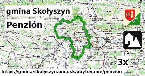 Penzión, gmina Skołyszyn
