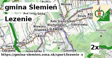 Lezenie, gmina Ślemień