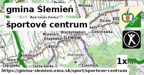 športové centrum, gmina Ślemień