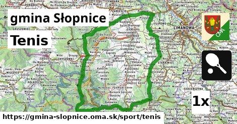 Tenis, gmina Słopnice