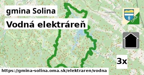 vodná elektráreň v gmina Solina