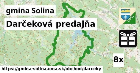 Darčeková predajňa, gmina Solina