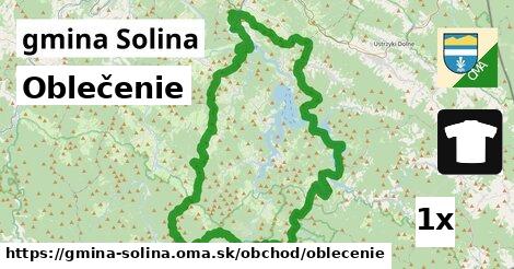 Oblečenie, gmina Solina