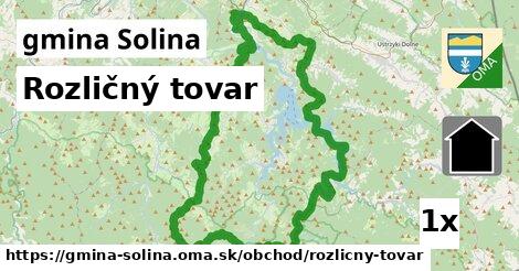 rozličný tovar v gmina Solina