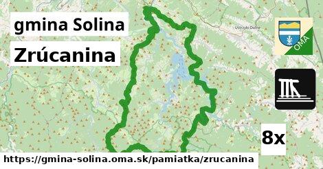 Zrúcanina, gmina Solina
