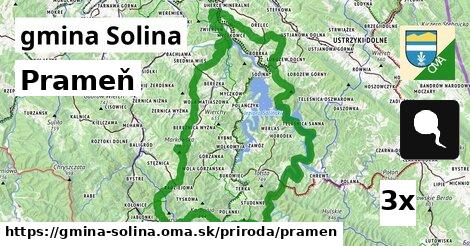 Prameň, gmina Solina