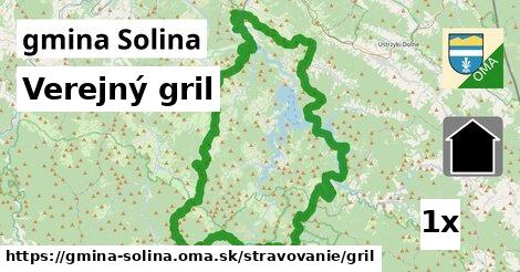 verejný gril v gmina Solina