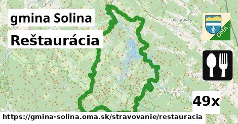 Reštaurácia, gmina Solina