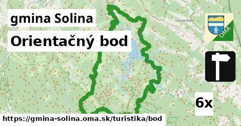 Orientačný bod, gmina Solina