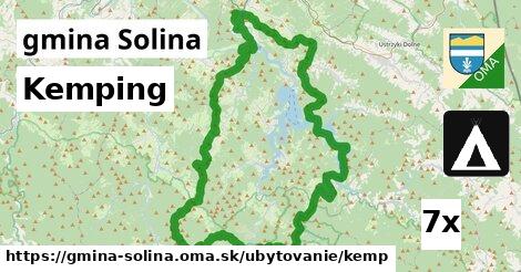 Kemping, gmina Solina