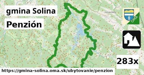 Penzión, gmina Solina