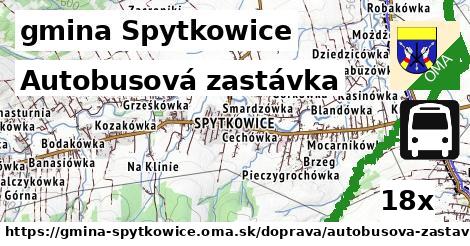 Autobusová zastávka, gmina Spytkowice