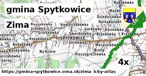 zima v gmina Spytkowice