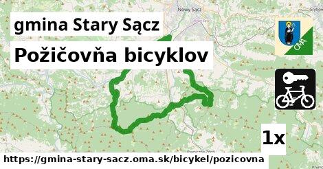 Požičovňa bicyklov, gmina Stary Sącz