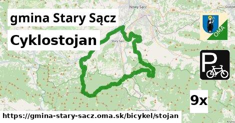 Cyklostojan, gmina Stary Sącz