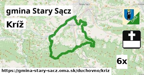 Kríž, gmina Stary Sącz