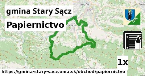 Papiernictvo, gmina Stary Sącz