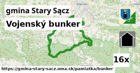 vojenský bunker v gmina Stary Sącz