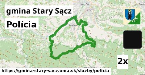 polícia v gmina Stary Sącz