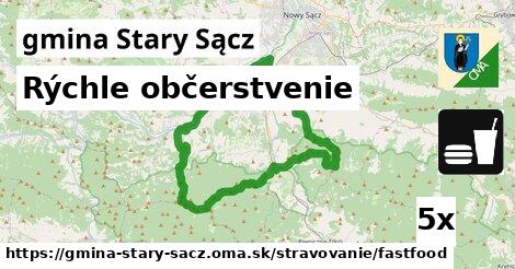 Rýchle občerstvenie, gmina Stary Sącz