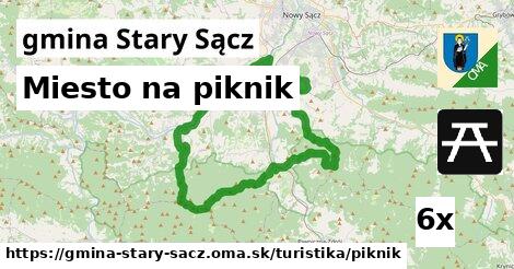 miesto na piknik v gmina Stary Sącz